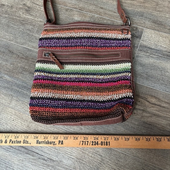 The Sak Lucia Crochet Crossbody Bag Women's Small Excellent Condition - Picture 15 of 16